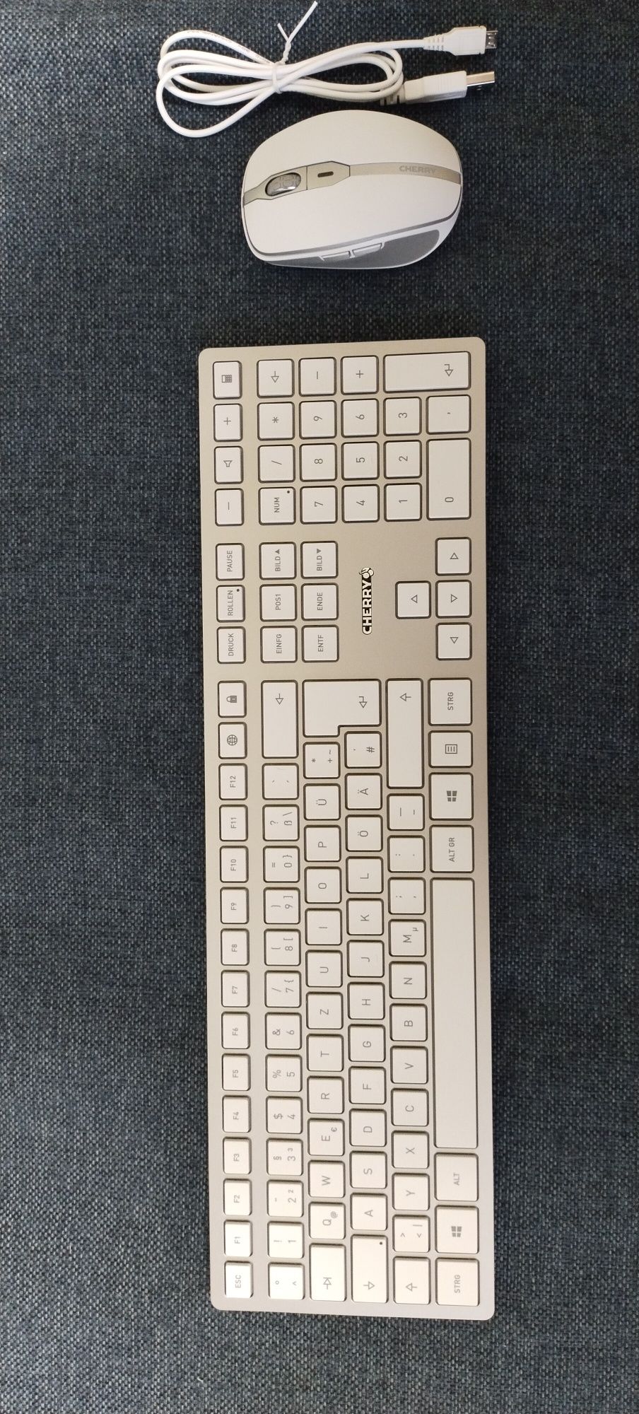 Клавіатура с мишкой CHERRY DW 9000 Slim
