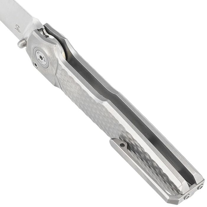 Nóż MKM Miura Gray Titanium, Satin M390 by Simone Tonolli (MK MI-T)