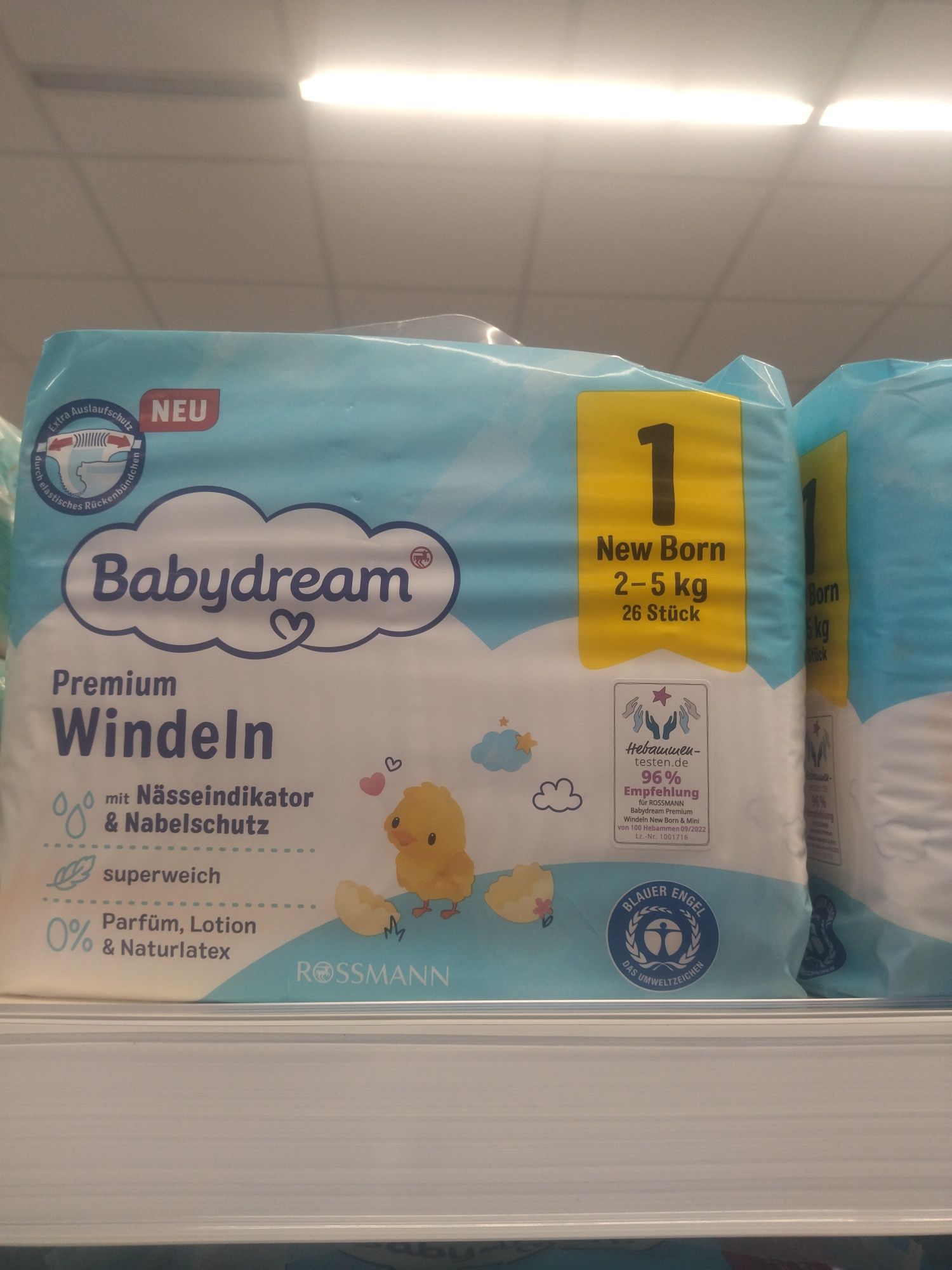 Памперси Babydream Premium Windeln 1,2,3,4,5,6!