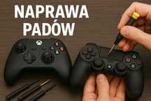 Naprawa padów do konsol, wymiana analogów CAŁA POLSKA
