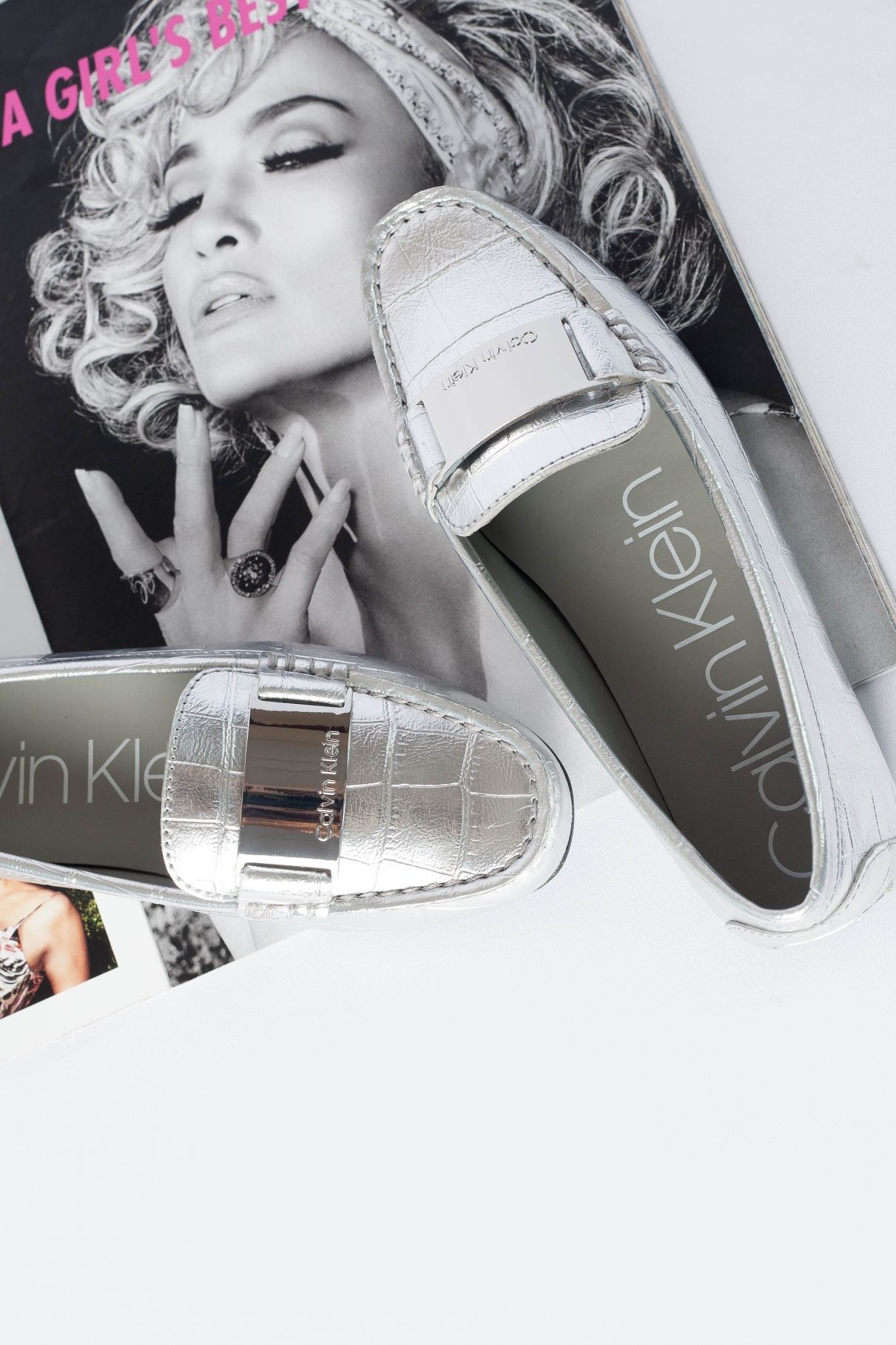 CALVIN KLEIN ОРИГІНАЛ. Жіночі туфлі лофери балетки мокасини сліпони 35