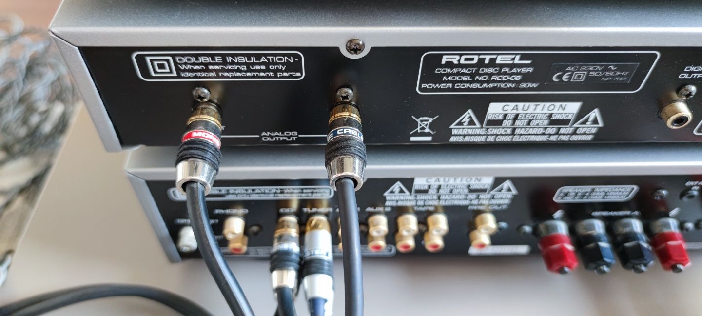 Rotel  RCD 06 , Rotel RA 06,  Rotel RT 06, zestaw