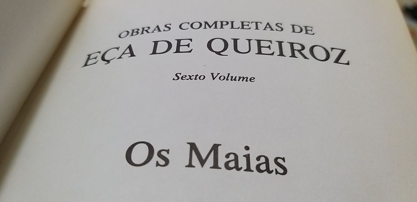 Os Maias de Eça de Queiroz.