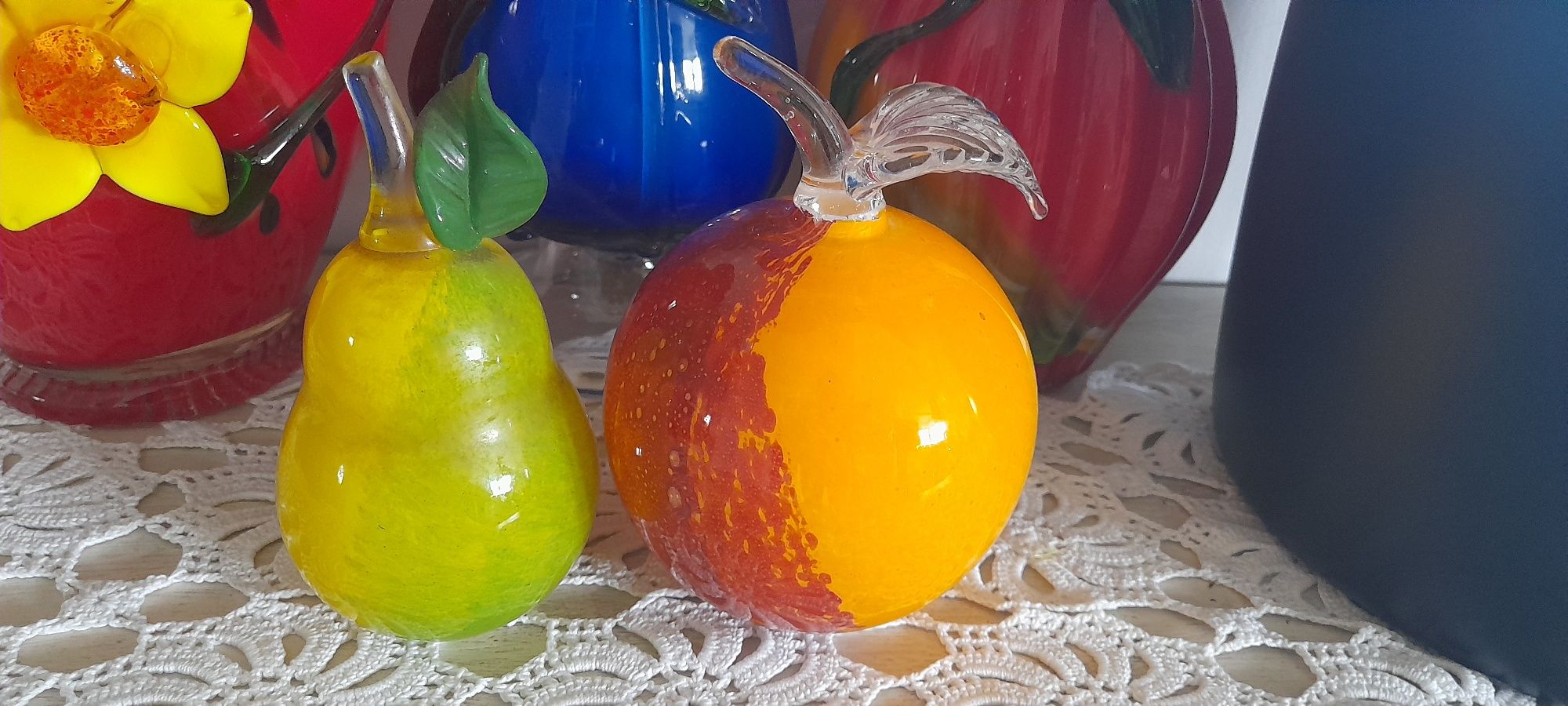 Szklane owoce Murano 15cm