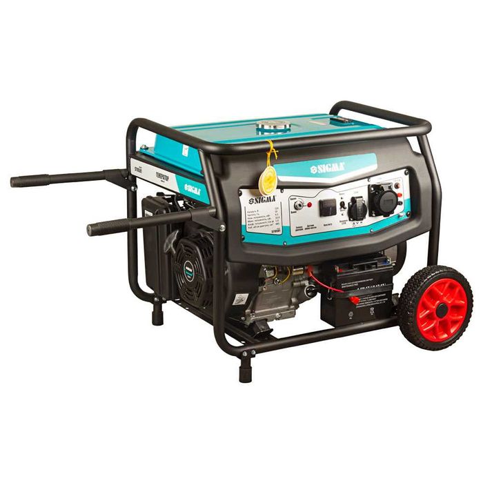 Генератор бензиновый 4-х тактный SIGMA 220В 9.5/10.0 кВт Электрозапуск