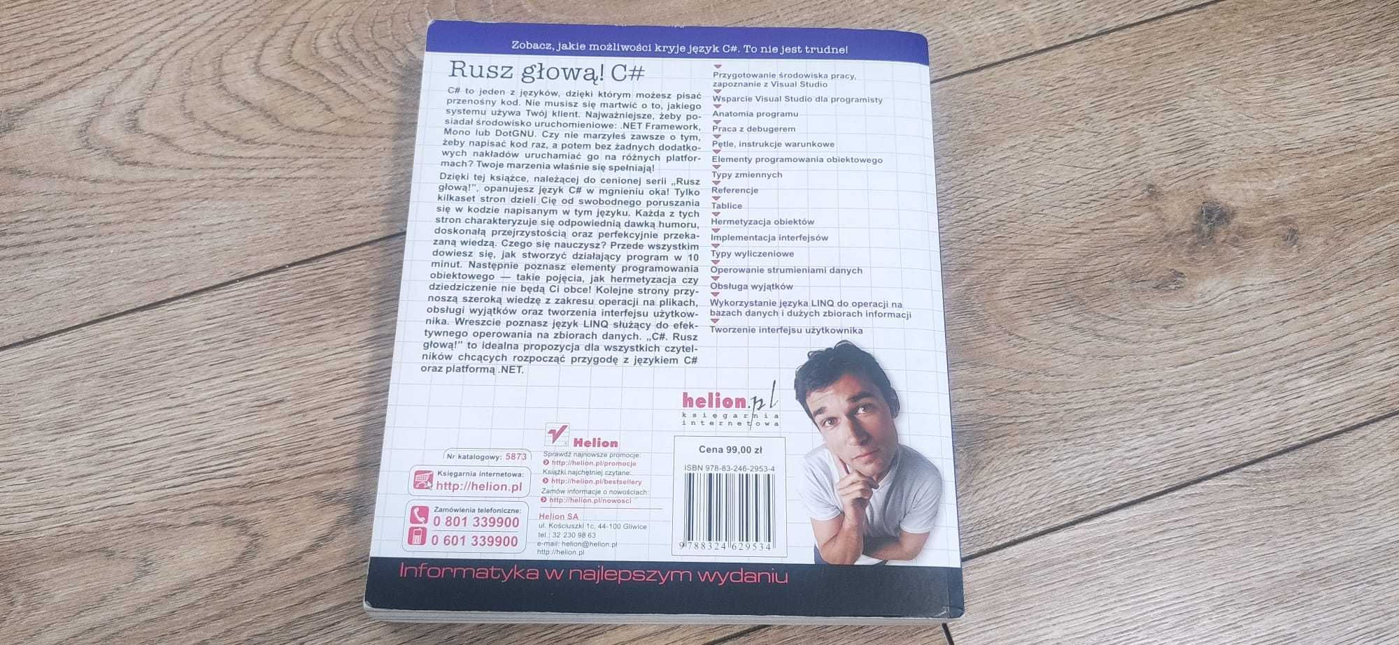 Książka Rusz głową! C#, Helion, wydanie II