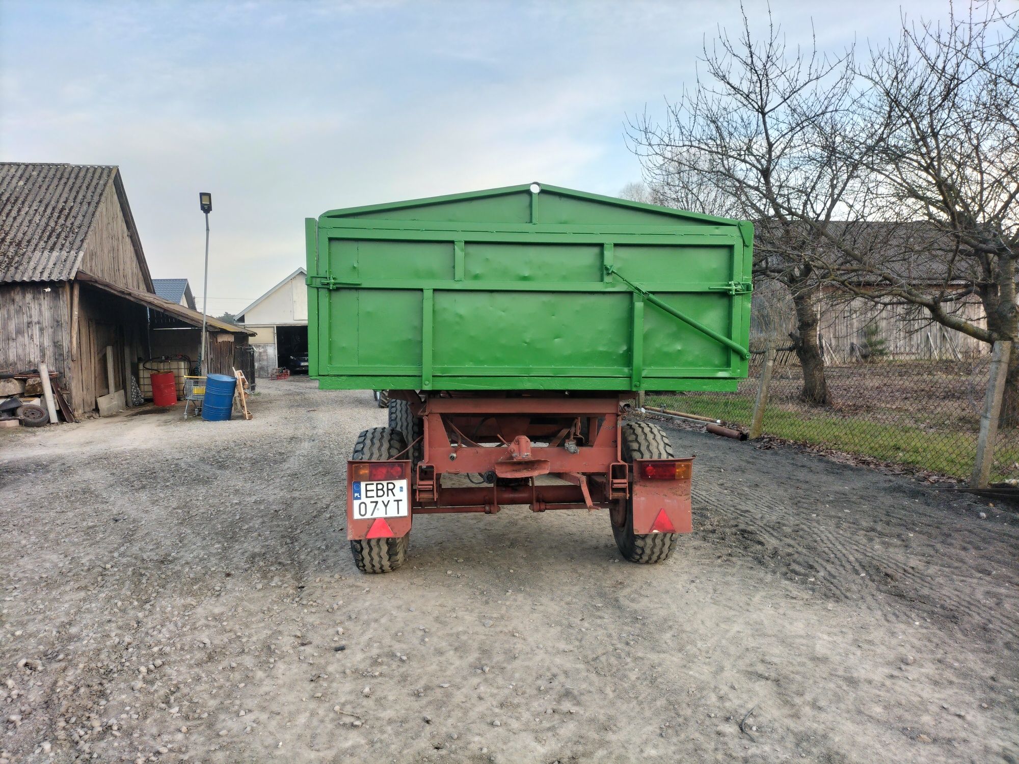 Przyczepa 9 ton bss Tatra IFA hl czeska brandys