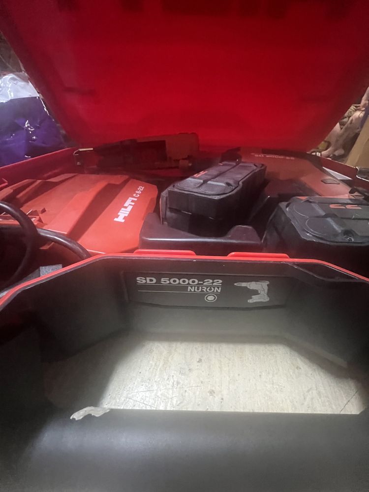 hilti wkrętarka do płyt gk sd 5000-22 nuron komplet walizka