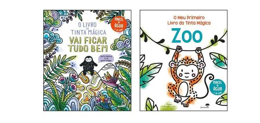 Livro da Tinta Mágica: Zoo / Vai Ficar Tudo Bem - Desde 5€