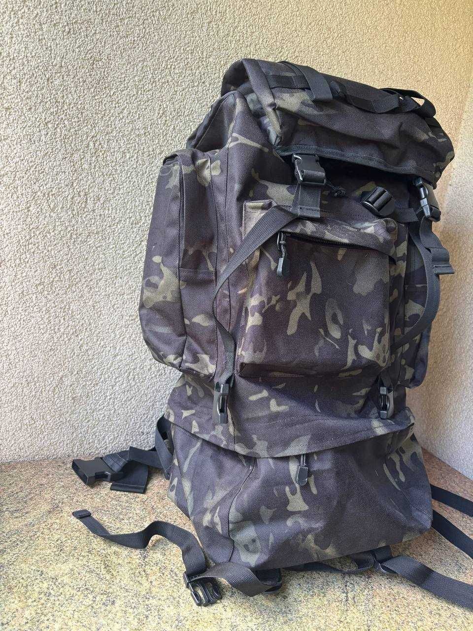 Plecak wojskowy/turystyczny wodoodporny  70L z aluminiowym stelażem