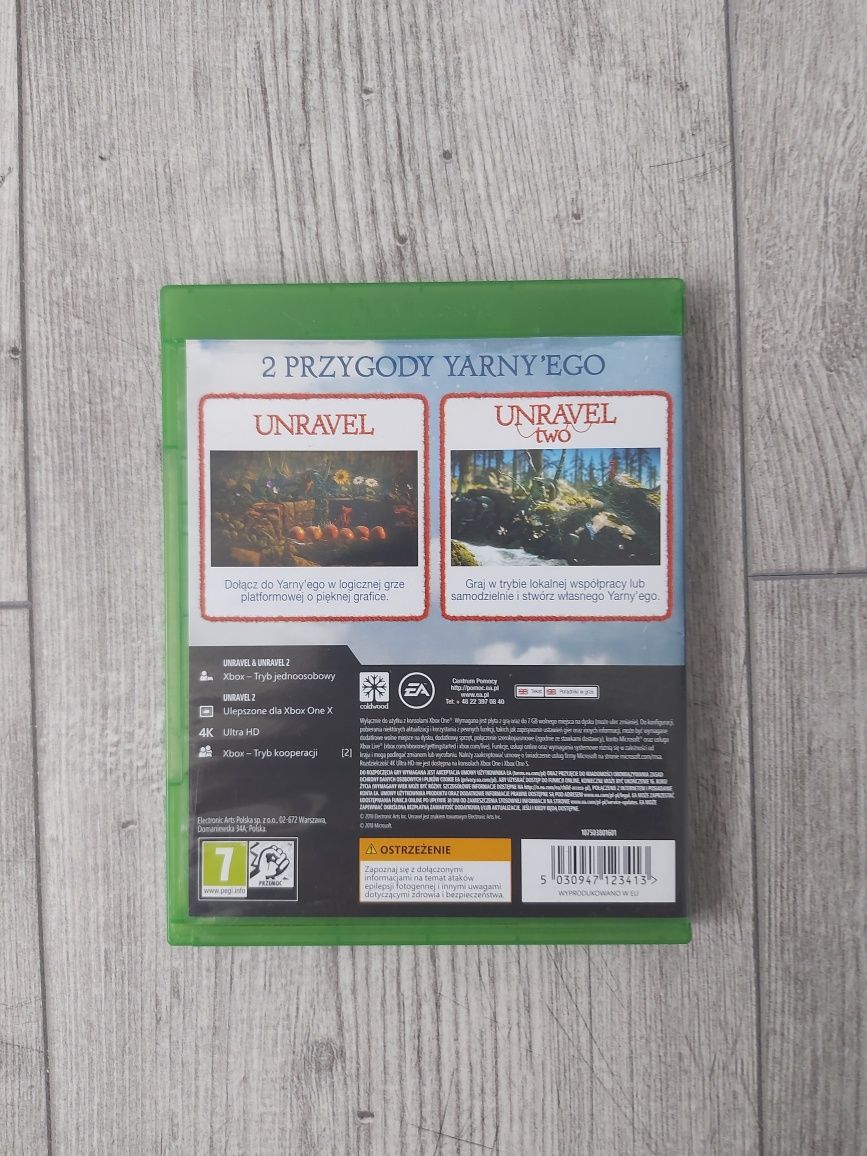 Unravel Yarny Bundle 1+2 - Xbox One
