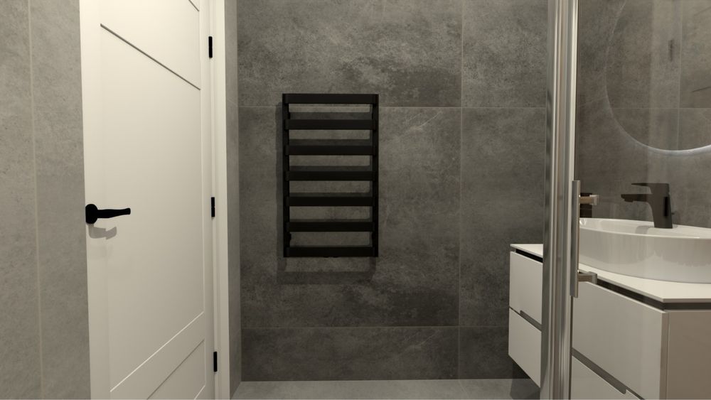 Płytki 120 x 120 Gres Mat Tacoma White Steel Cerrad Rect 120 x 120