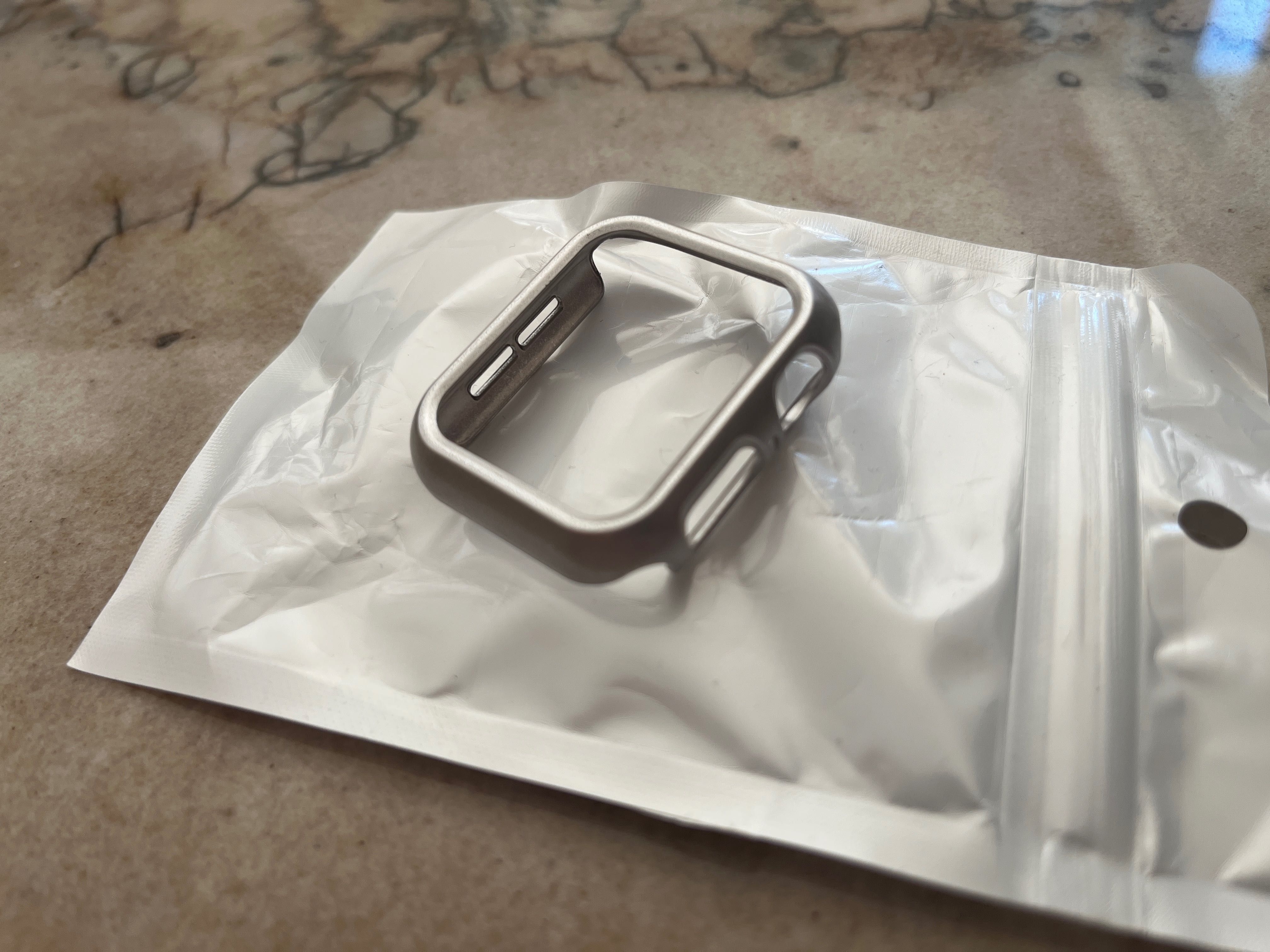 Obudowa Case Etui do Apple Watch SE 2 40mm, Srebrne, Silver