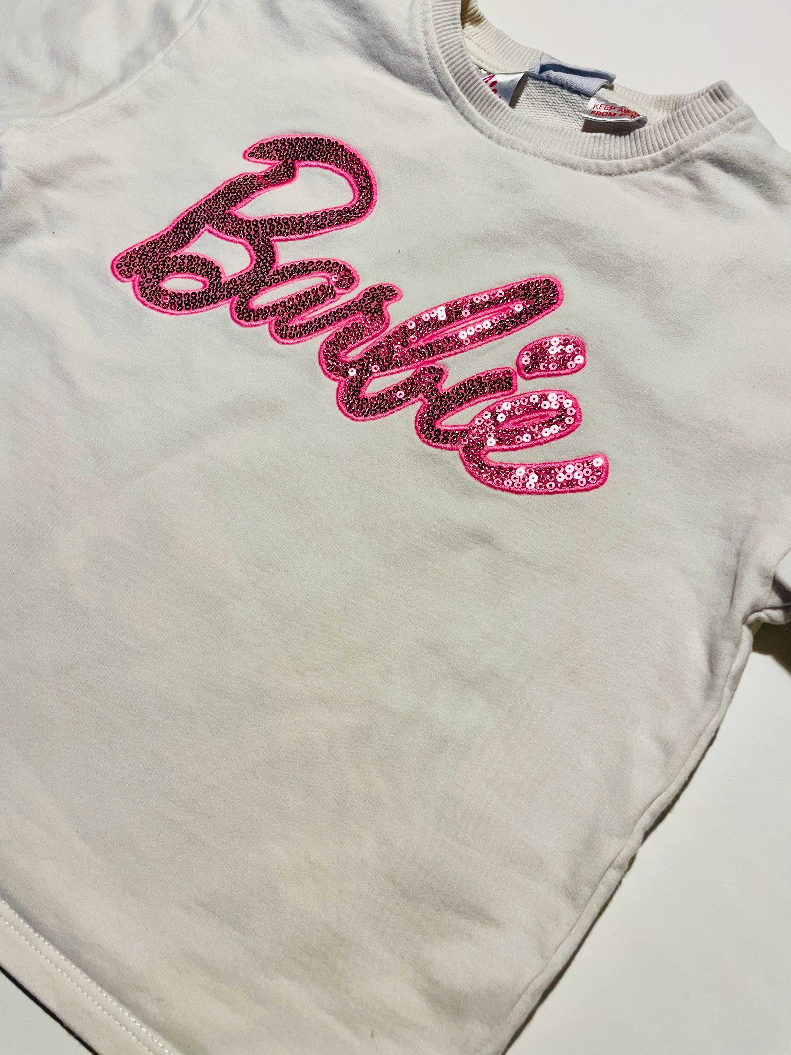 Koszulka / Bluzka z cenikami BARBIE™ MATTEL, ZARA, rozmiar 110