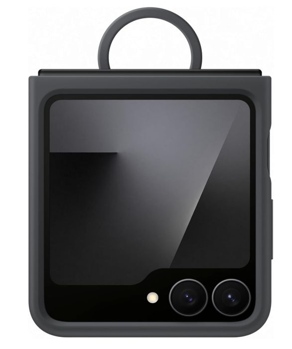 Etui Samsung Silicone Case with Ring do Galaxy Z Flip6 / Z Flip7 FE