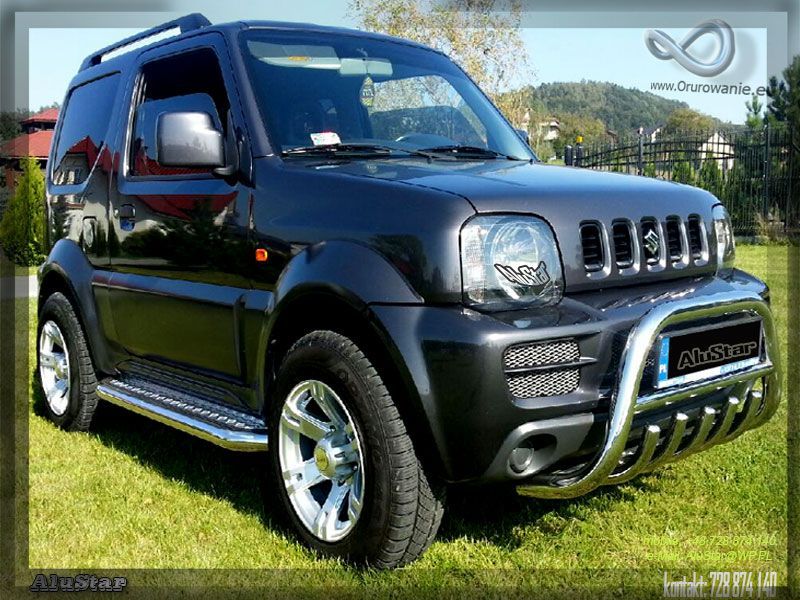 Suzuki Jimny orurowanie Boki Podesty Tuning