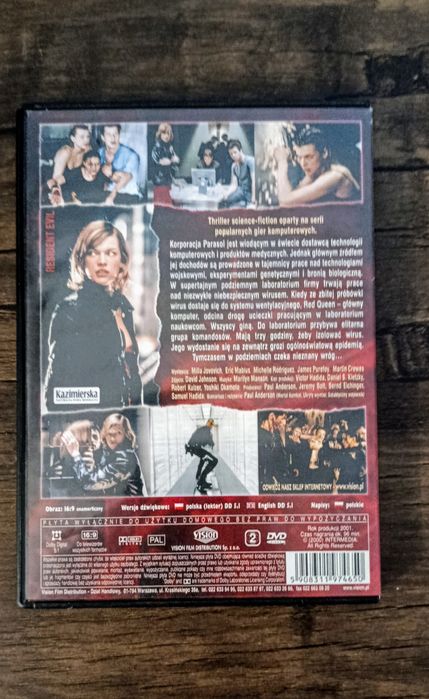 Film DVD Resident Evil