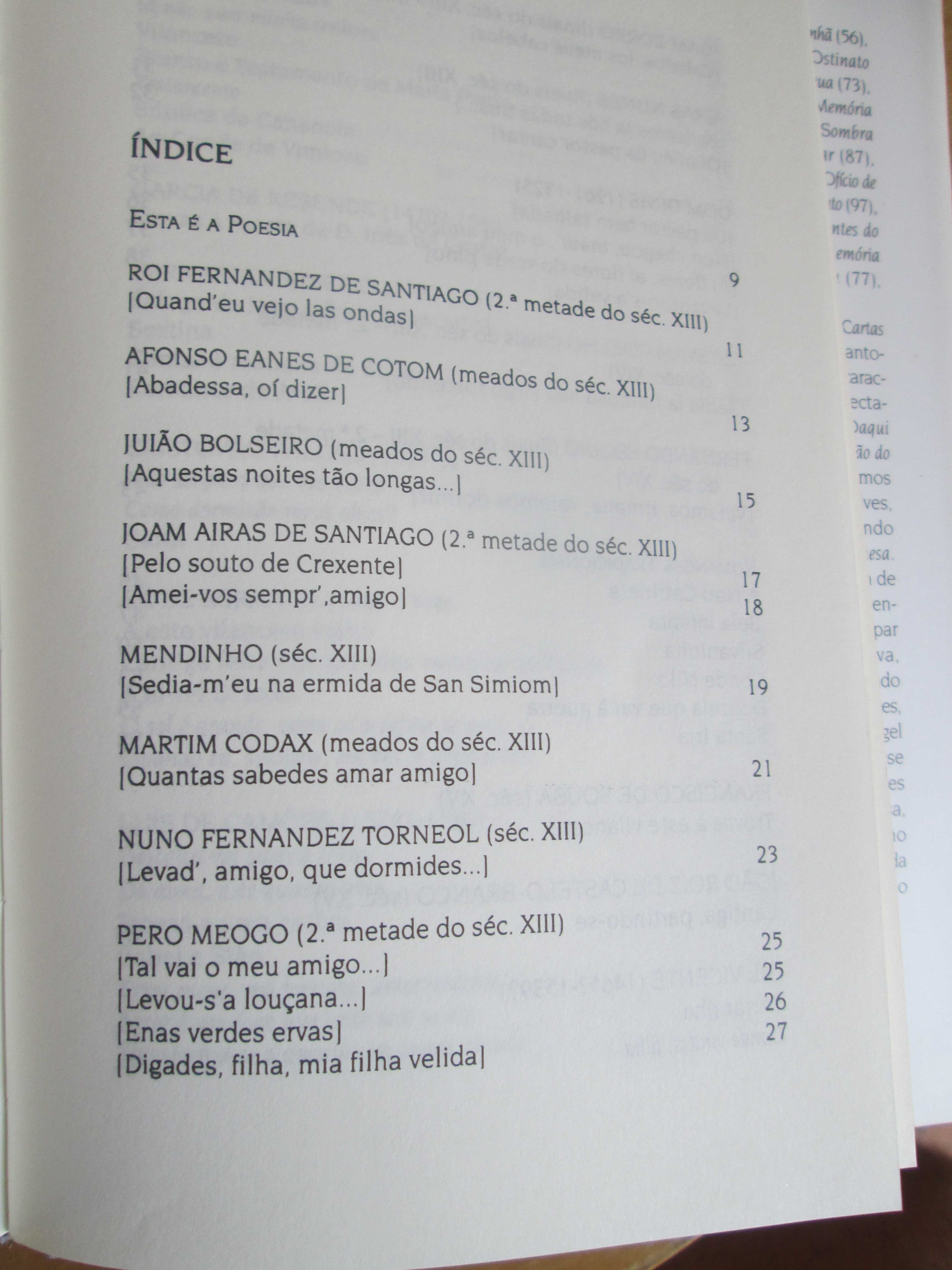 Antologia Pessoal da Poesia Portuguesa, org. por Eugénio de Andrade