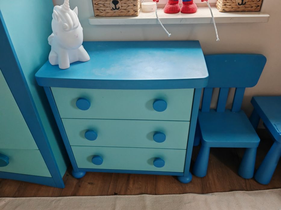 Zestaw mebli dziecięcych ikea mamut