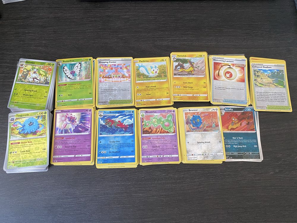 Bulk 182 Kart Holo Reverse Holo SVP Możliwość Wzięcia Setów Osobno