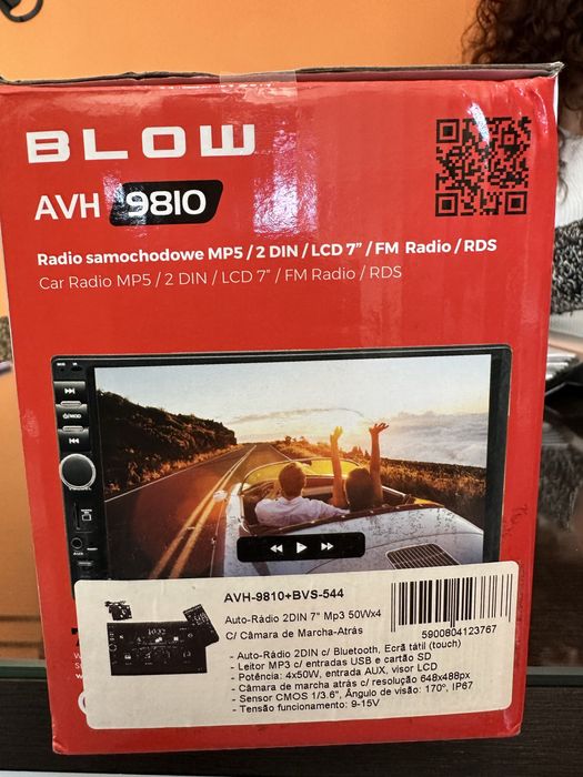 Auto radio Blow  - AVH-9810+BVS-544