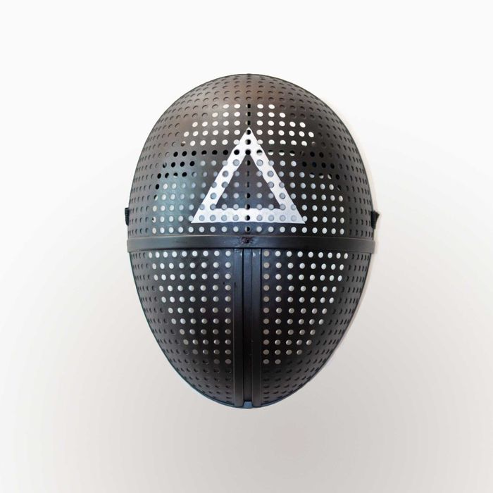 Маска Ведущего Охранника Квадрат Круг Треугольник ИГРА В КАЛЬМАРА ОПТ