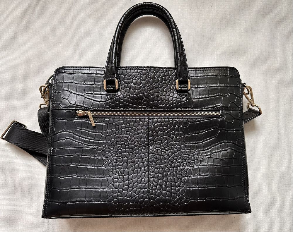 Wittchen skórzana torba na laptop 13” Macbook crocco
