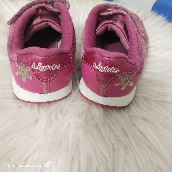 Кросівки для дівчинки Clarks 23 р-р