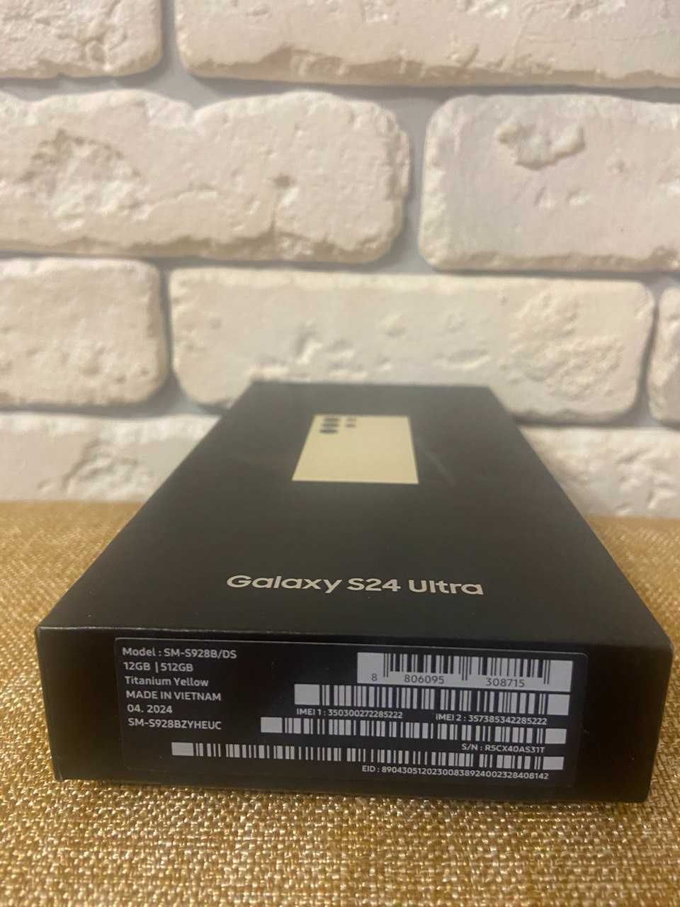 Офіційний Samsung Galaxy S24 ultra 512 GB (новий, оригінал)