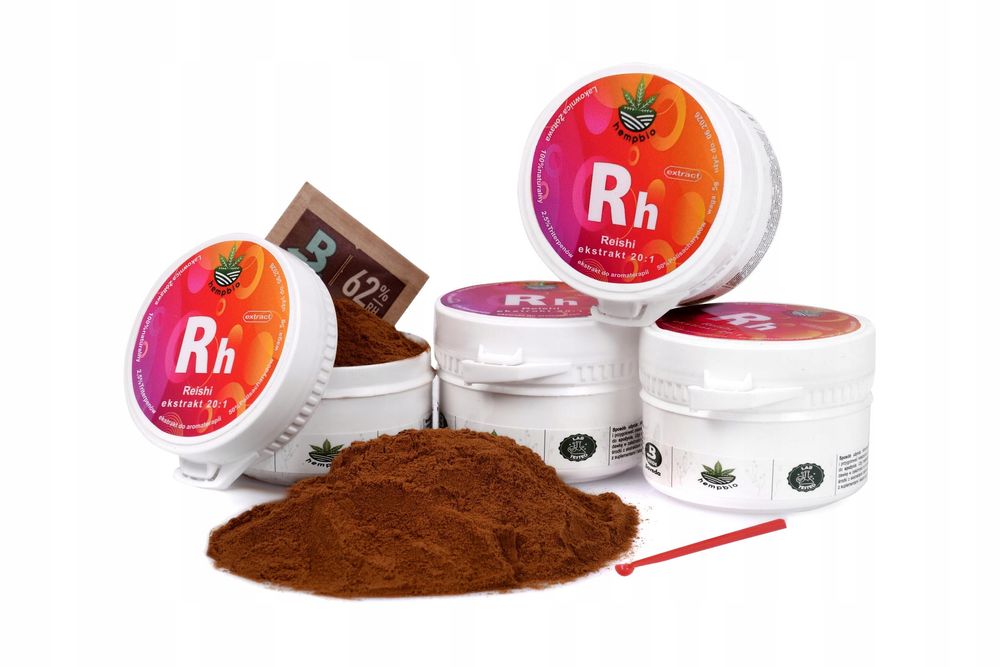 Reishi Ekstrakt 20:1 Lakownica Żółtawa 20X Odporność Polisacharydy 50%