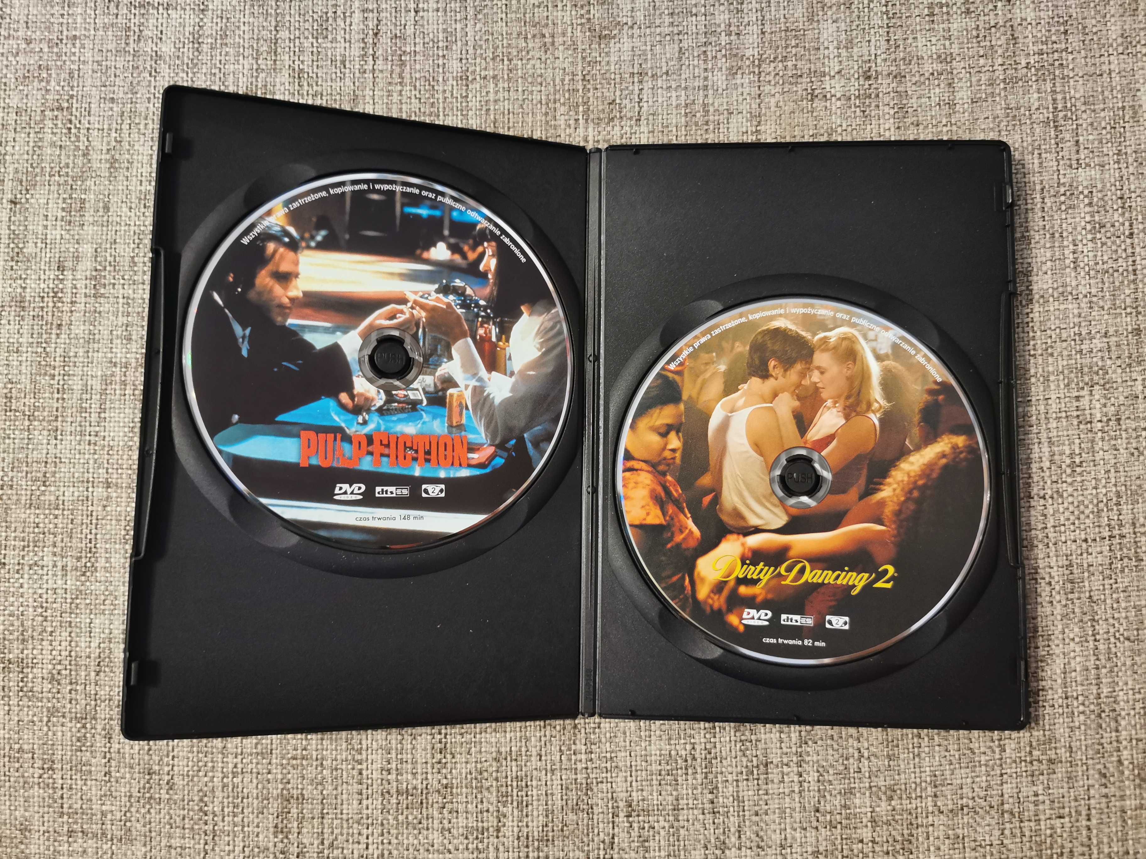 Filmy DVD - Pulp Fiction i Dirty Dancing 2