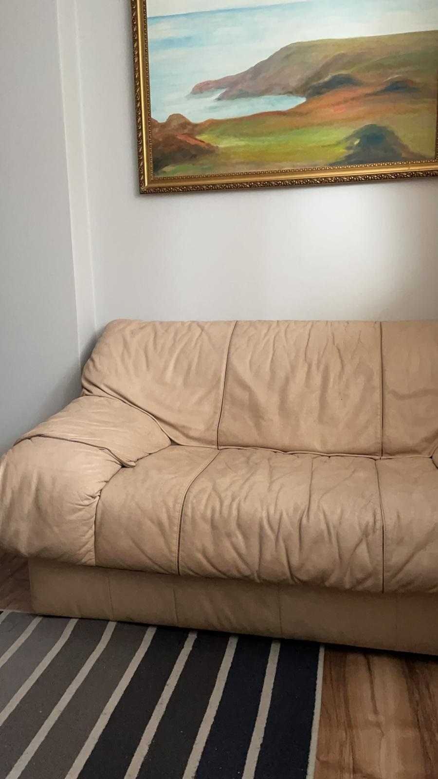 Kanapa, sofa  skórzana okazja