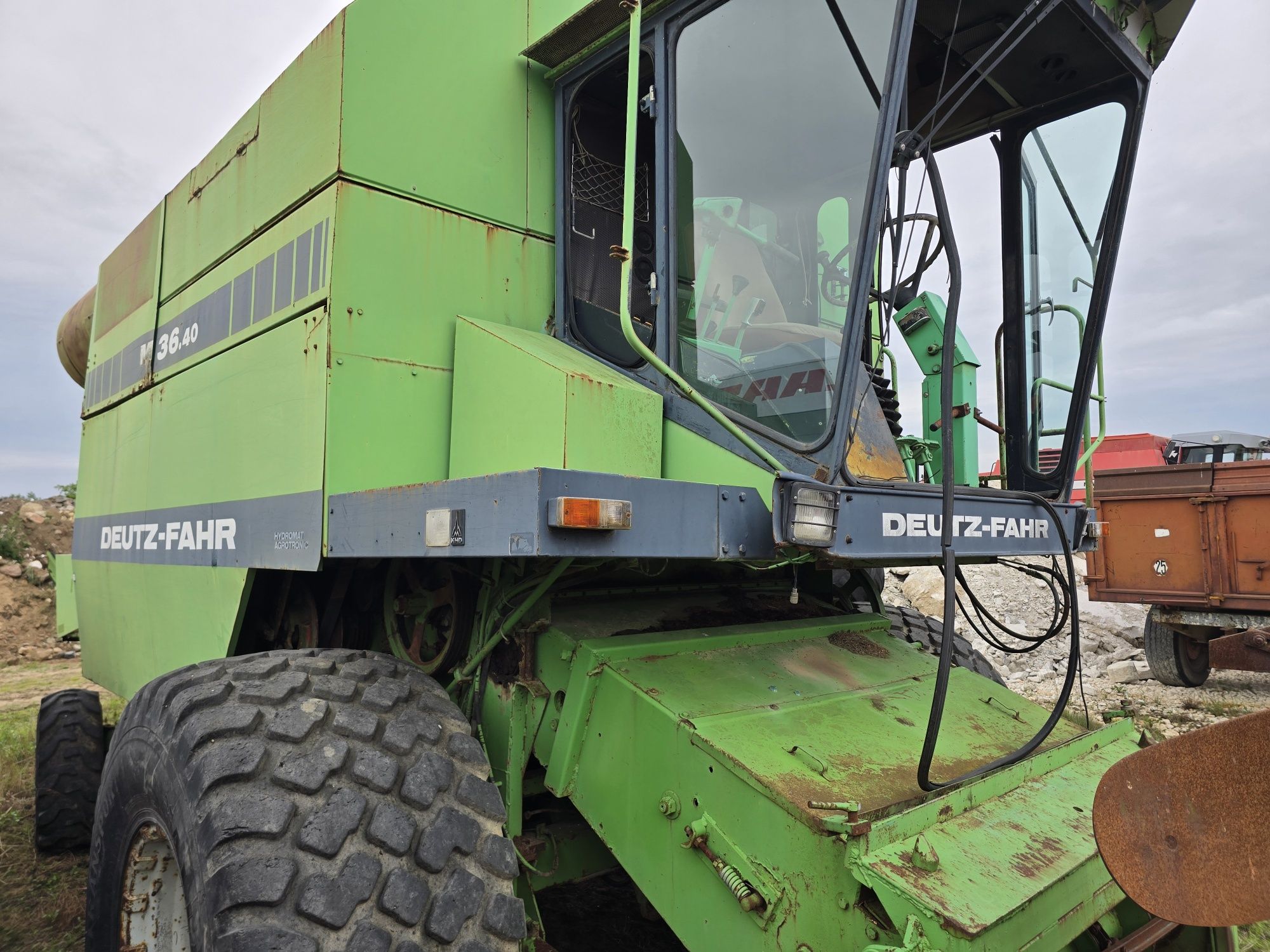 Kombajn Deutz Fahr 36.40 v8 sieczkarnia czesci