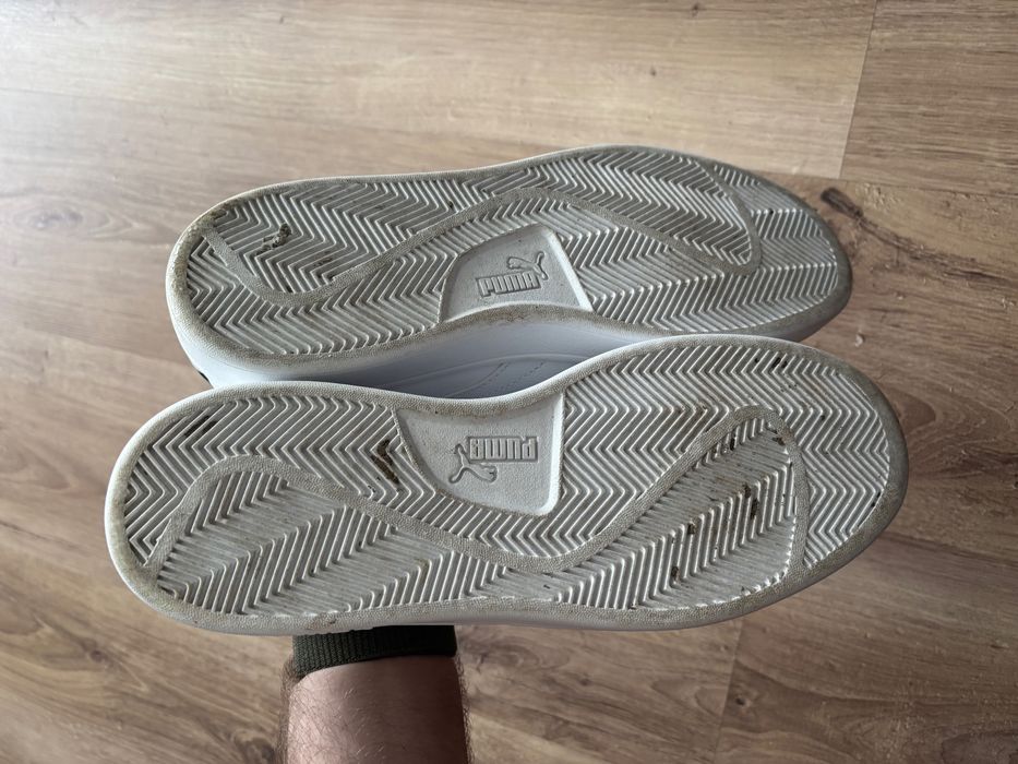 buty męskie puma 42 białe sportowe wizytowe casual