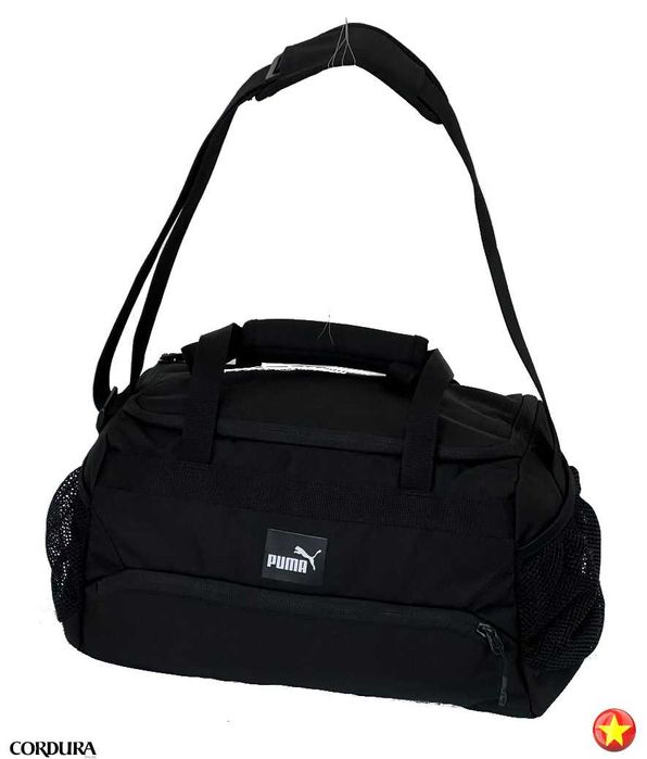 Сумка Puma Cordura 25L Black — міцна спортивна сумка з Вʼєтнам