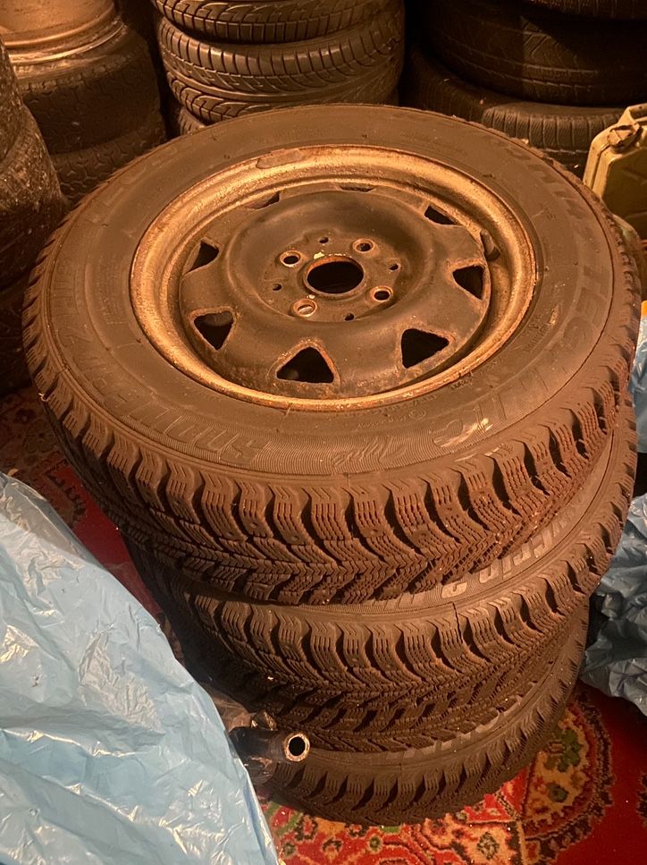 Koła 4x108 z oponami zimowymi 185/65r14