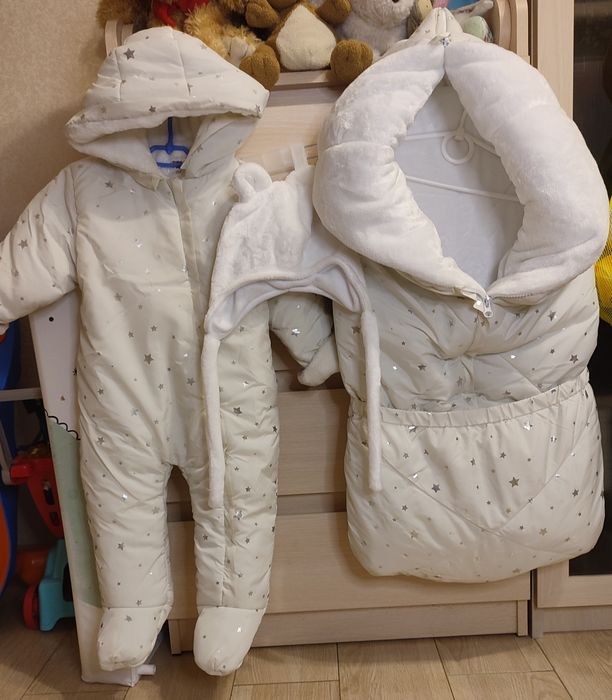 Комбінезон та конверт зимовий
