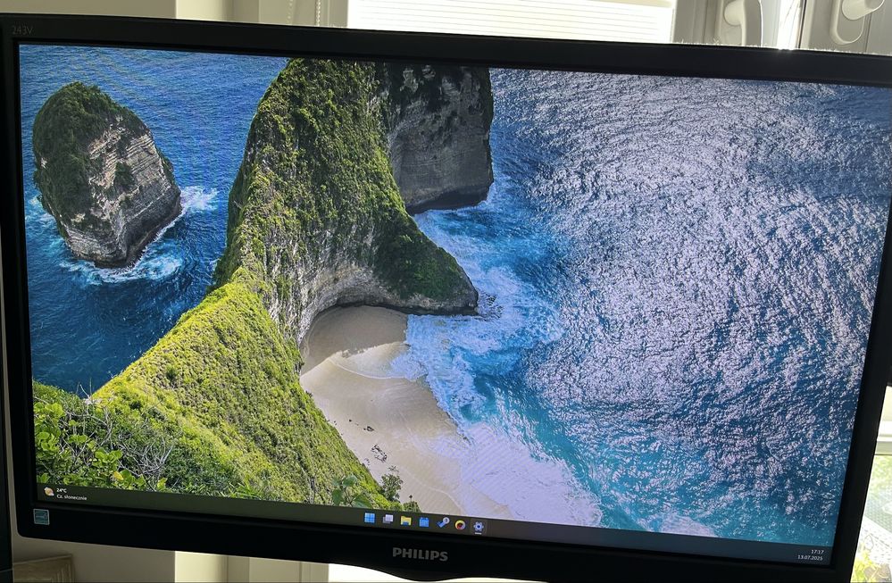 monitor philips z uchwytem 1080p 60hz led
