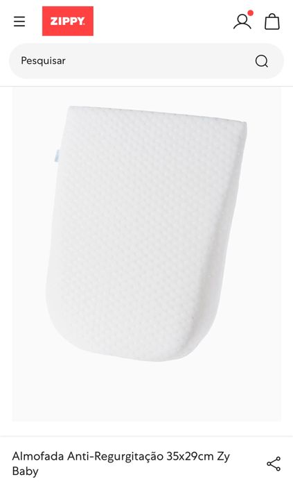 Almofade de berço anti-refluxo Zippy