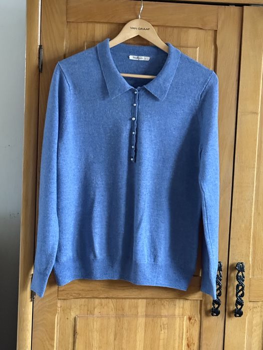 Sweter, 80%wełna, 20 % kaszmir, rozmiar L