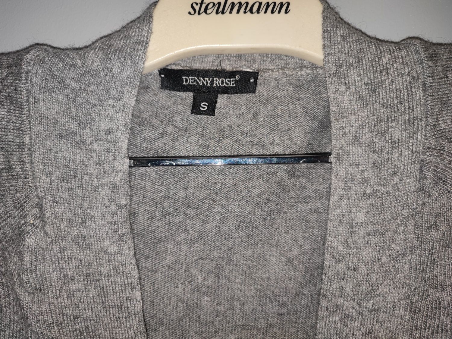 Długi sweter kardigan Denny Rose S