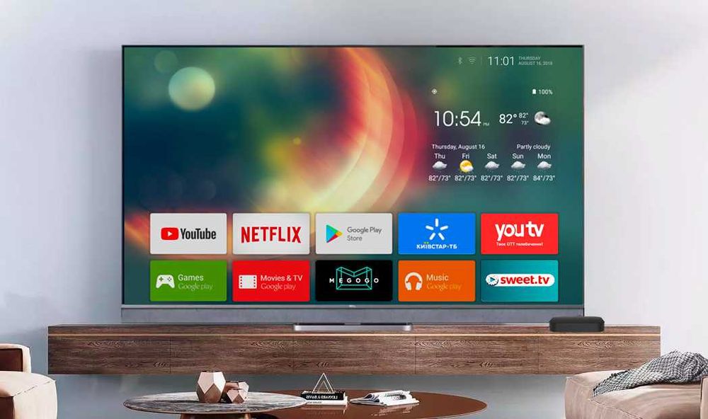 Смарт ТВ Smart TV приставка X 96Q 2/16, Android 10, WiFi/телеф, кабель