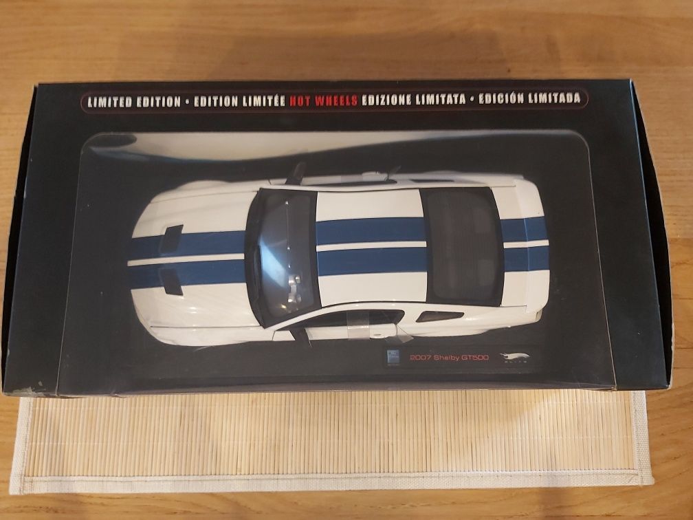 2007 Shelby GT500 Limitowana seria Hot Wheels