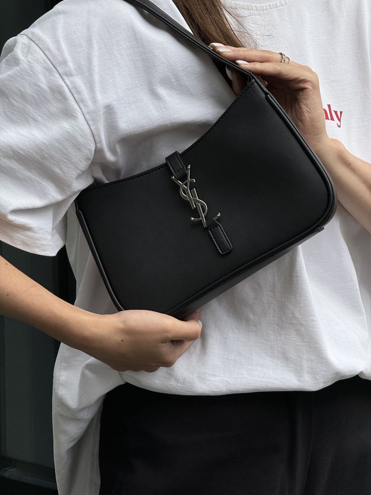Сумка в стилі YSL Yves Saint Laurent Hobo Le 5 A 7 Leather Shoulder