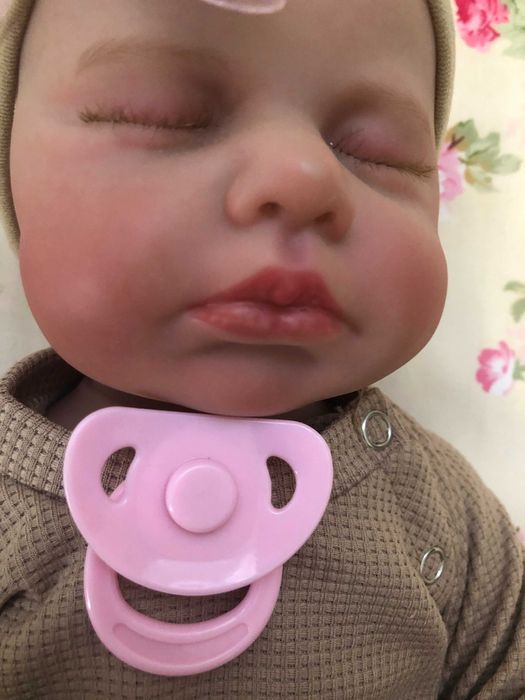 Лялька дівчинка Bebe Reborn LouLou 49см