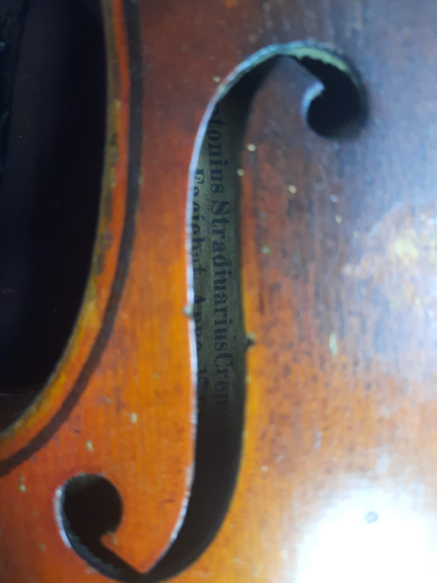 Stradivarius skrzypce z pokrowcem
