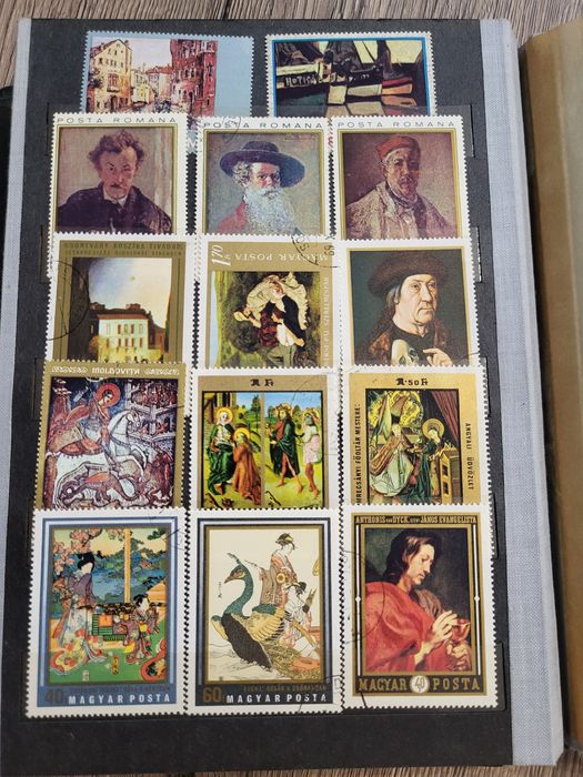 Znaczki pocztowe + klaser gratis