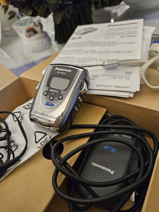 Panasonic SV-SD51 (SV-SD50) SD Audio Player в полном комплекте, идеал