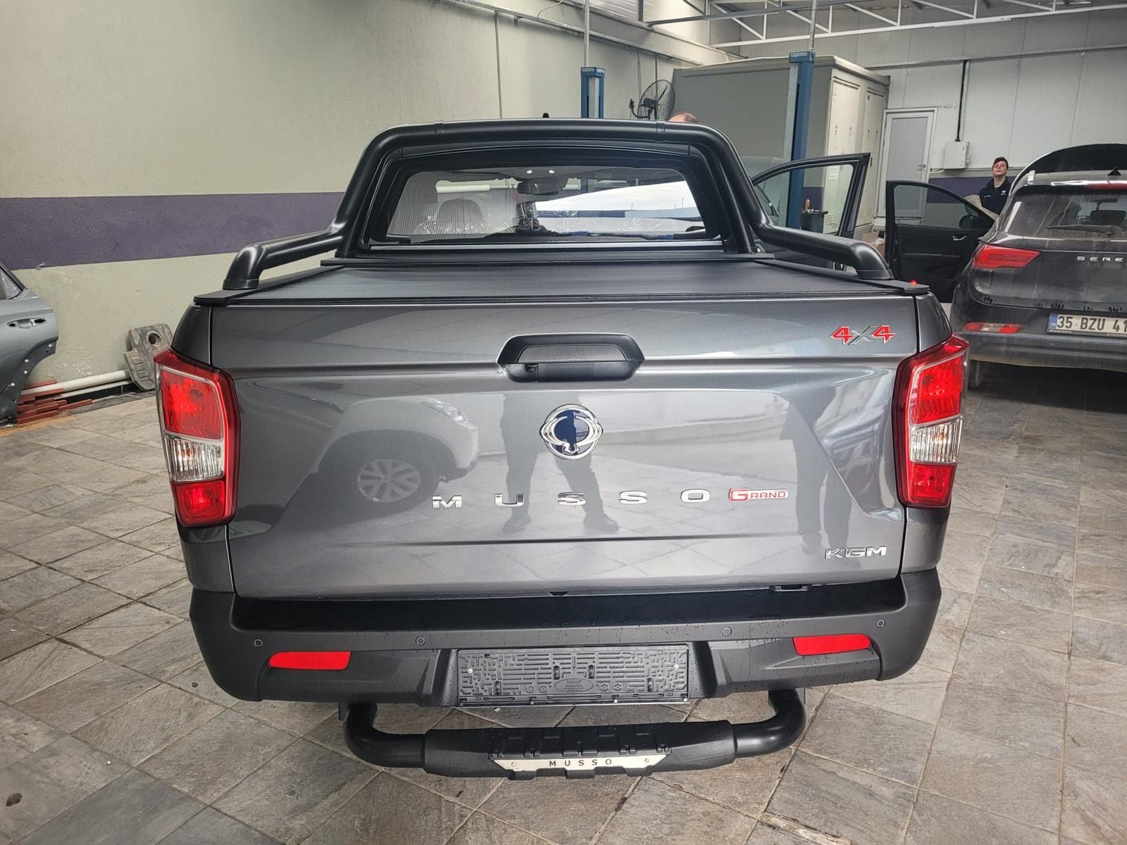 Roleta aluminiowa zabudowa paki SsangYong Musso Grand