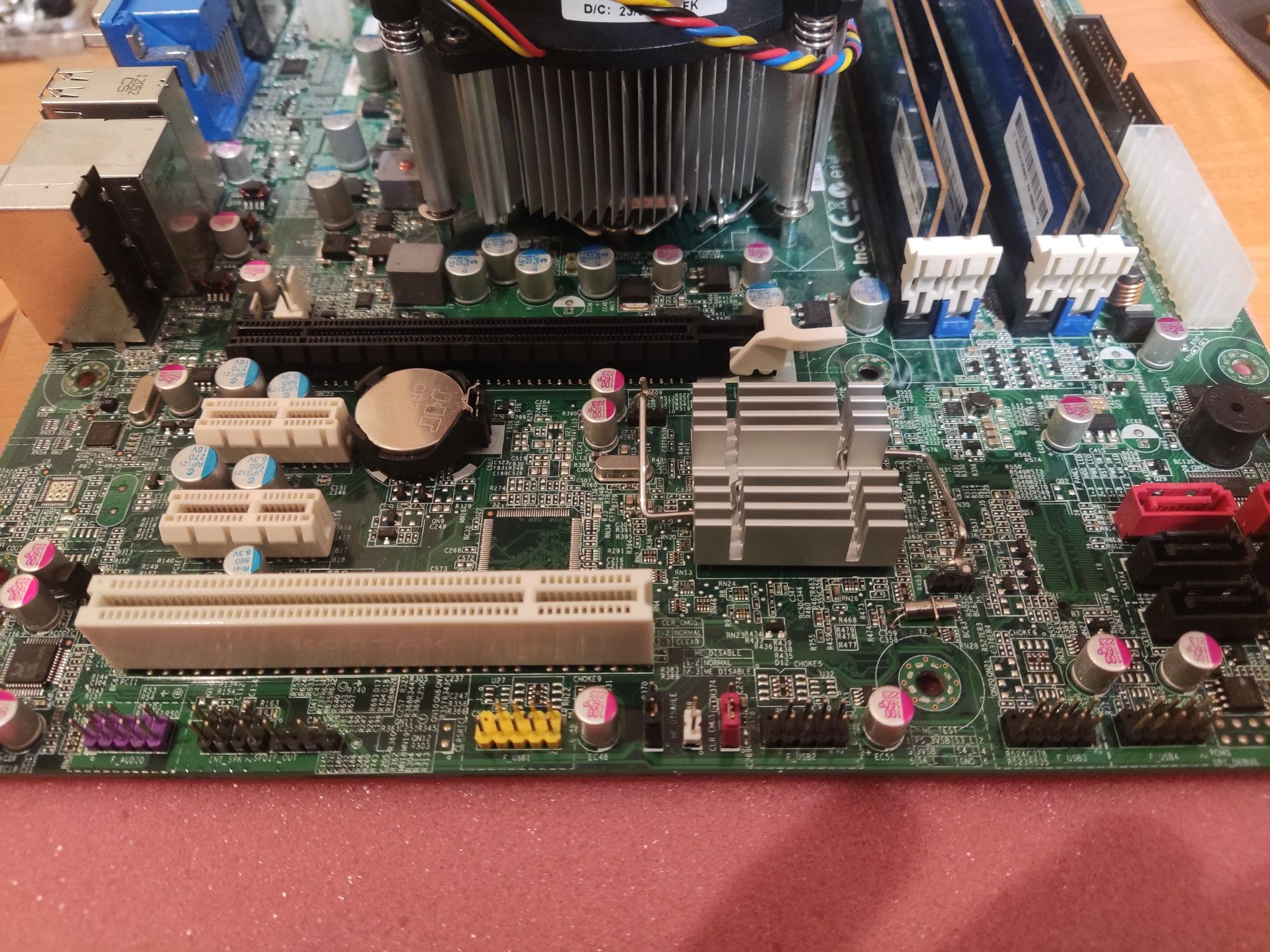 Материнская плата H1 +i7-2600+DDR3 16гб
